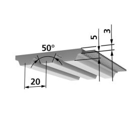 09184108 BRECO® Pasek rozrządu na metry AT20