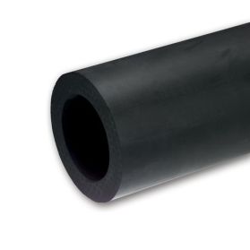 Tube de fibre de carbone - Noir