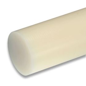 02260202 PA 66 round bar natural (ivory)