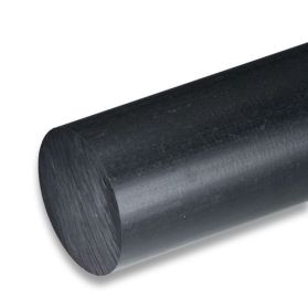 02271212 PA 66 GF 30 round bar black