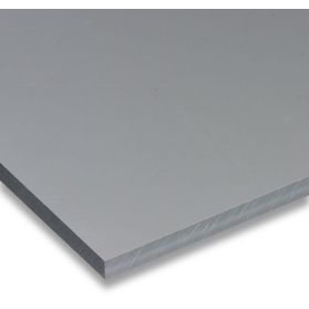 01211012 PVC-U Platte grau, 6 - 12 mm