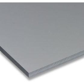 01211013 PVC-U plaat grijs, 15 - 80 mm