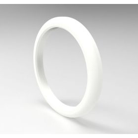 06502613 Guarnizione per il raccordo del tubo del latte, PTFE, bianco, DIN 11851
