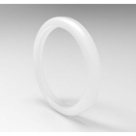 11614020 Sealing ring for milk pipe fitting, VMQ, transparent, DIN 11851