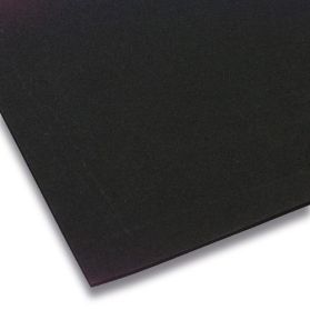 10109933 Foam rubber plate CR 0.18 g/cm³ black