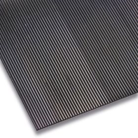 10129903 AUMA Rubber mat NR/SBR with Mollino-base sharply ribbed black