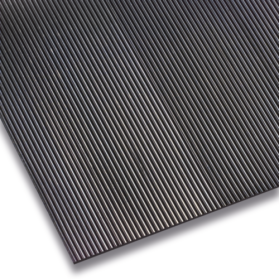 10129903 AUMA Rubber mat NR/SBR with Mollino-base sharply ribbed black