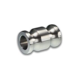 06454163 KAMLOK® Double adapter coupling male type 633-AA, stainless steel