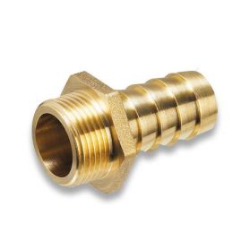 06503008 Brass screw connection, male part, type ES