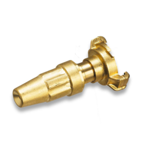 06503104 Brass spray tube with bajonet coupling