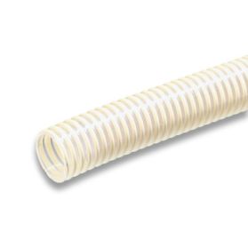 06555107 PLASTSPIRAL WHITE Tuyau alimentaire avec spirale