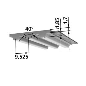 09184110 BRECO® Courroie dentée au mètre T3/8 "(L)