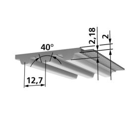 09184111 BRECO® Courroie dentée au mètre T1/2 "(H)