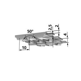 09184121 BRECO® Courroie dentée au mètre ATN10-K6