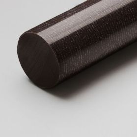 01193550 POM-H SL round bar dark brown