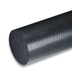 PET-C round bar black
