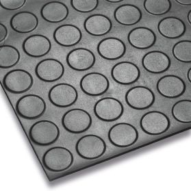 PLANO Studded covering NBR black
