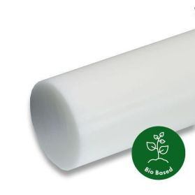 01193529 POM-H Bio Based round bar natural (white)