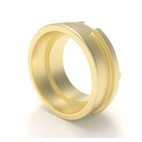 KOMBIFEKT™ Coupling male with internal thread, brass, tanker coupling