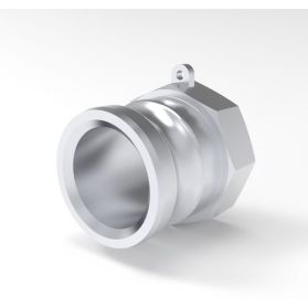 06454102 KAMLOK® Koppeling vaderdeel type 633-A, met binnendraad, edelstaal
