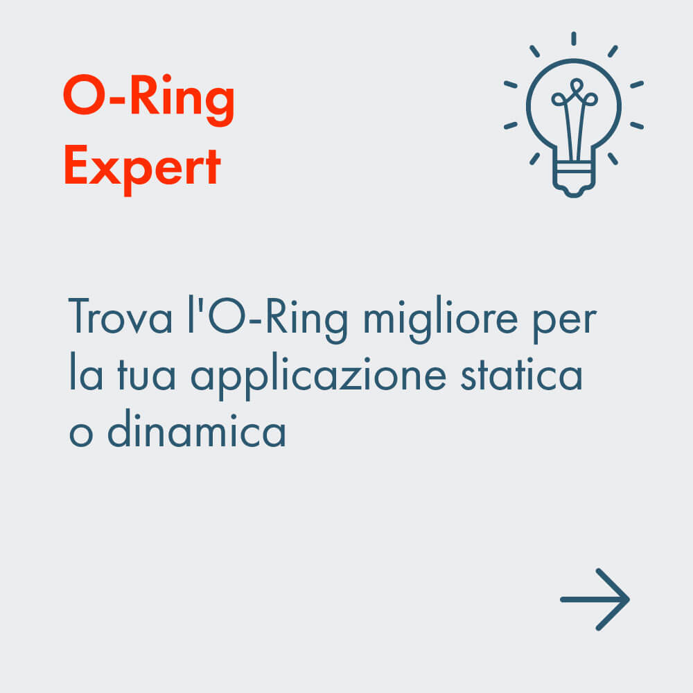 O-Ring Expert:  Trova l&rsquo;O-Ring migliore per la tua applicazione statica o dinamica