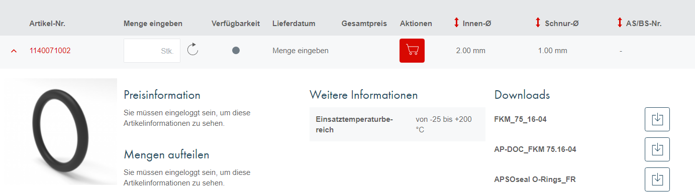 product filter apsoparts